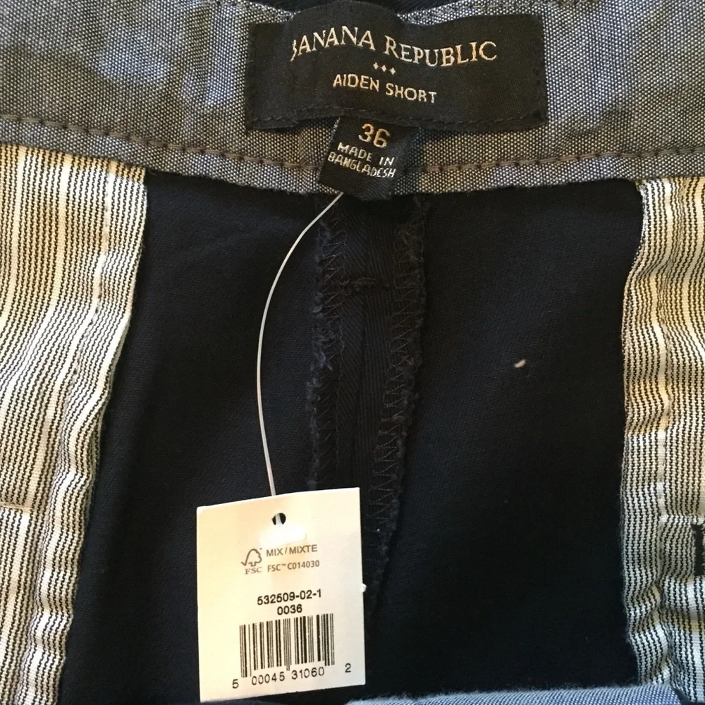 Banana Republic navy blue shorts